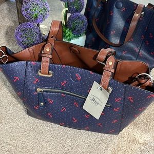 GH BASS & co anchor tote